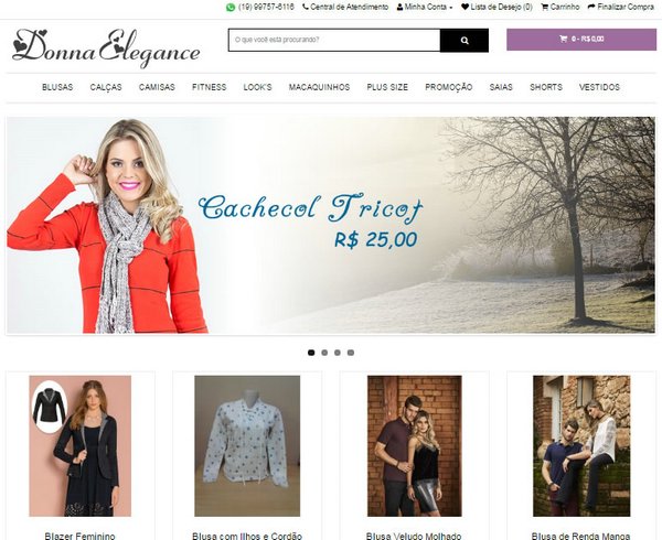 Loja Virtual Donna Elegance.com.br